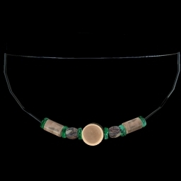 Neck Druid WoodRing Emerald Mns Sz