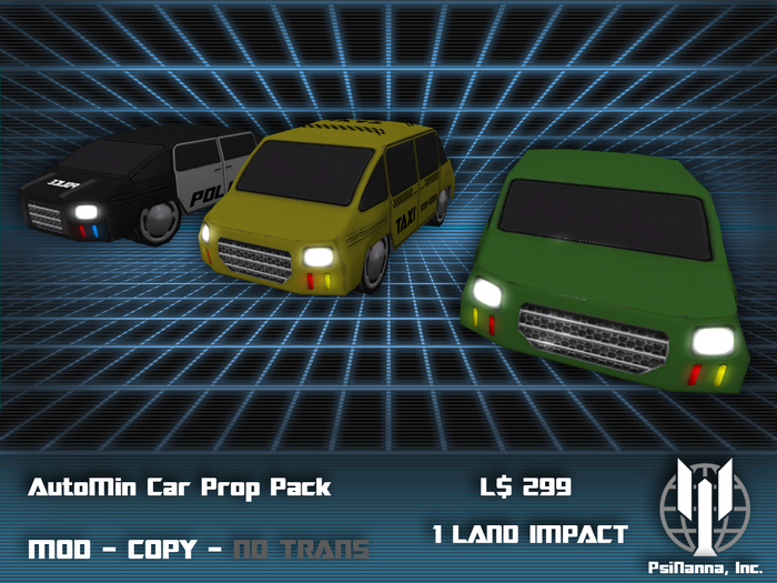 PsiNanna, Inc. AutoMin CAR Prop Pack