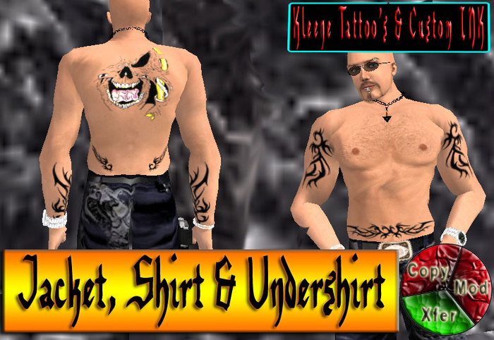 Screamin Skull-Tribal Tattoo