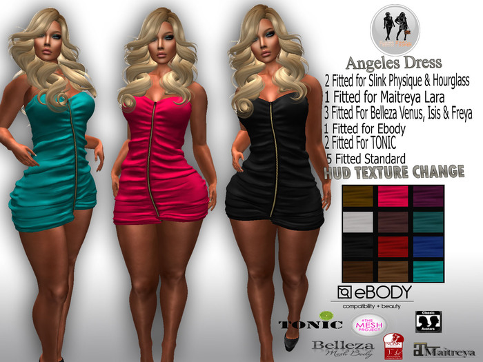 .:H.F Angeles  Dress (HUD TEXTURE CHANGE)