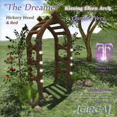 [CIRCA] Pkg - "The Dreamer" Kissing Arch - H/ Red (10 cpls)