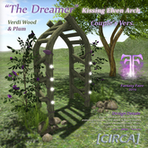 [CIRCA] Pkg - "The Dreamer" Kissing Arch - V/ Plum (10 cpls)