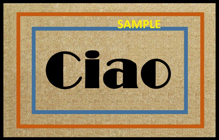 Welcome Mat - Italian