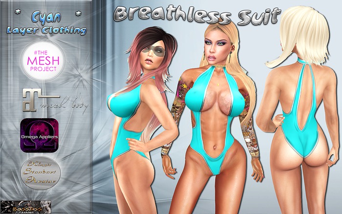 ..::BassAss::.. -Breathless Suit [Cyan]