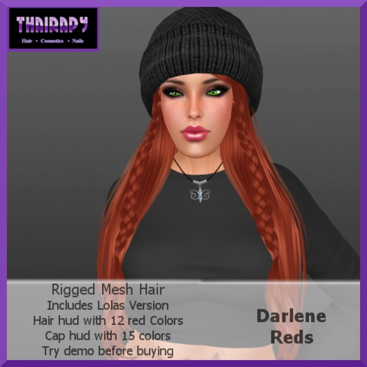 tHAIRapy Darlene Hair Reds - Wear