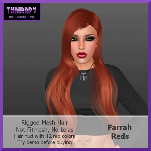 tHAIRapy Farrah Hair Reds - Wear