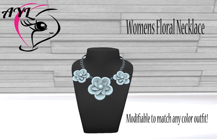 [AyL] Floral Necklace (add me to unpack)