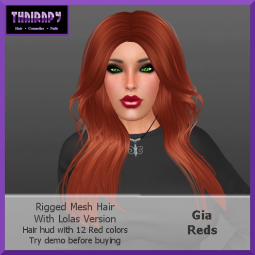 tHAIRapy Gia Hair Reds - Wear
