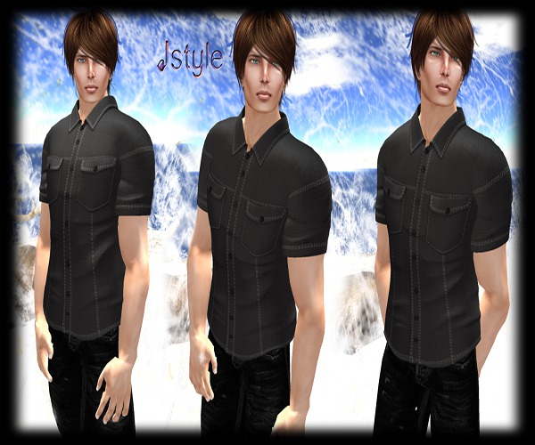 *COMPLETE OUTFIT MESH BLACK MAN JSTYLE