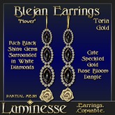 Luminesse Blejan Toria Earrings PMESH-Wear To Unpack
