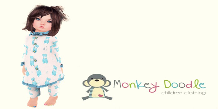 ~MD~blue teddy jammies