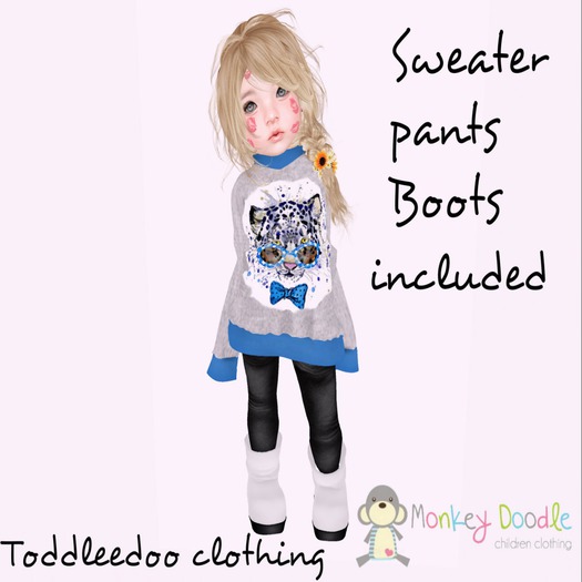 ~MD~Kitty oversized sweater outfit