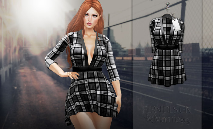 [FLRN] Marnie Dress Black