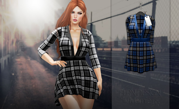 [FLRN] Marnie Dress Blue