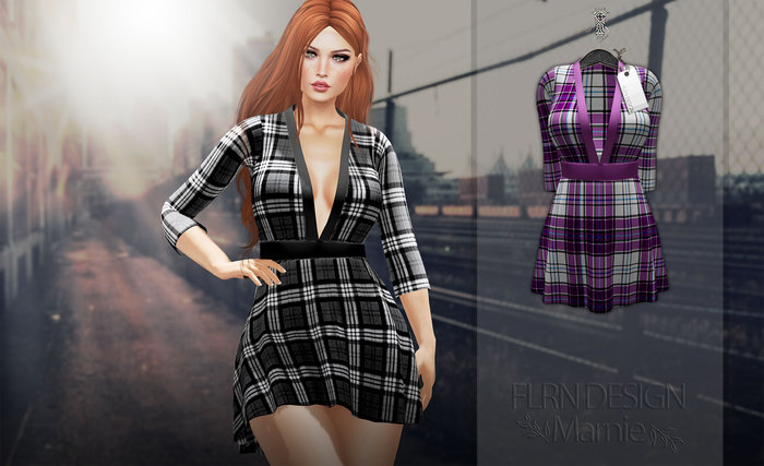 Marnie Dress Purple