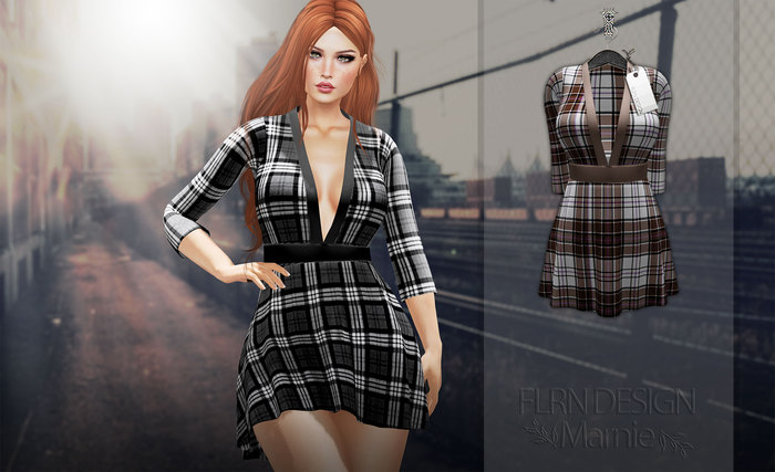 [FLRN] Marnie Dress Brown