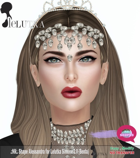 .:NK:. Shape Alessandra  for  LELUTKA SIMONE  (BENTO)MODEL SIZE