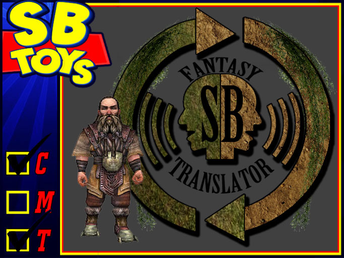 [SB TOYS] Fantasy Translator : Dwarven Version 