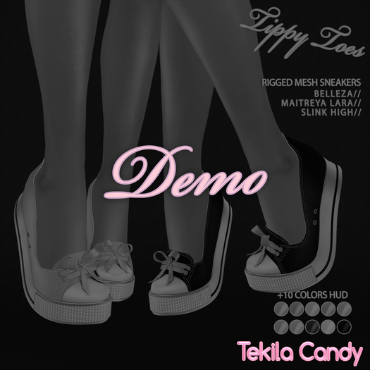 demo *TC* Tippy Toes Sneakers
