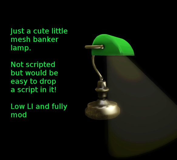 Transgenia Mesh Banker Lamp