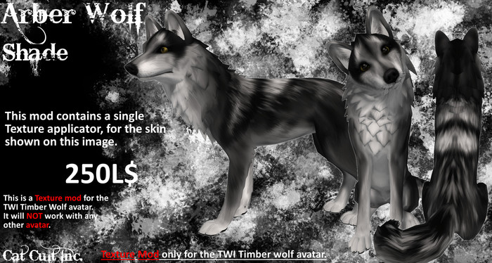 Cat Cult Inc. Arber Wolf Shade (boxed)