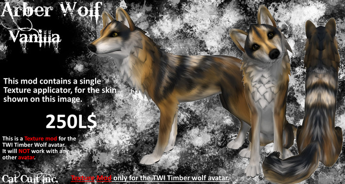 Cat Cult Inc. Arber Wolf Vanilla (boxed)
