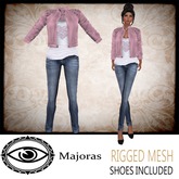 Majoras Amare Leather Jacket Outfit