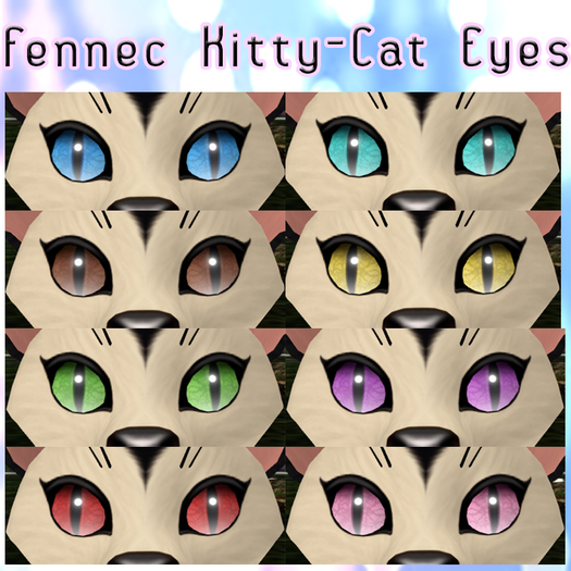 [WP]Red Remora Fennec Kitty-Cat Eyes