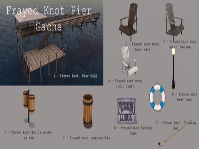 7 - Frayed knot garbage bin