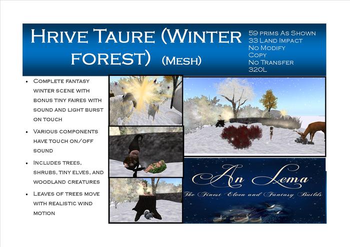 Hrive Taure (Winter Forest)