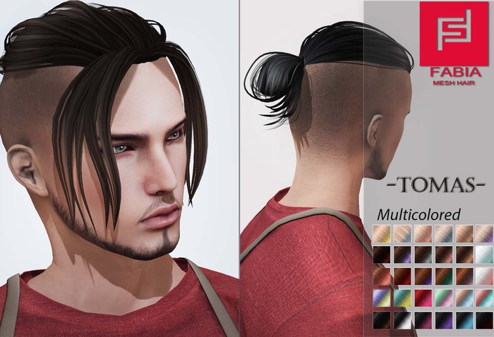 -FABIA- Mesh Hair  <Tomas> Multicolored Tones