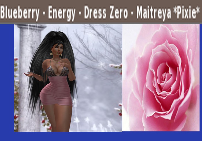 Blueberry - Energy - COMMON - Dress Zero - Pixie *M