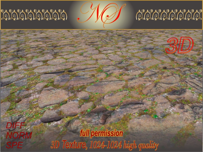 N_s 3d texture pavers  P_031