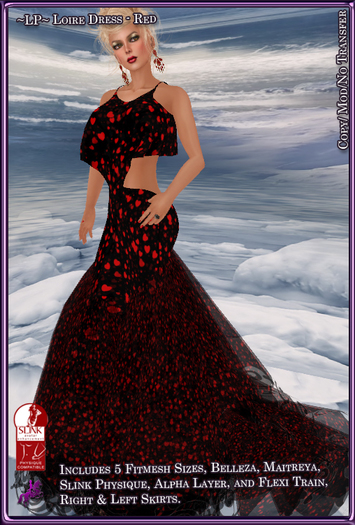 ~LP~ Loire Dress  [BOXED] Red