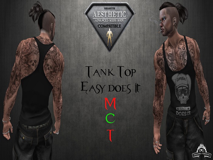 *DC* AESTHETIC  Tank Top - Easy does It
