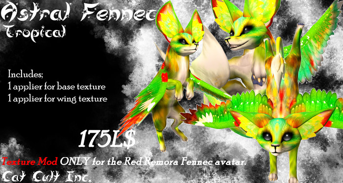 Cat Cult Inc. Astral Fennec Tropical (Boxed)