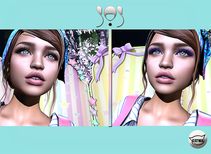 SoS and Black d Black&Blue Eyeshadow Applier MP (BENTO)