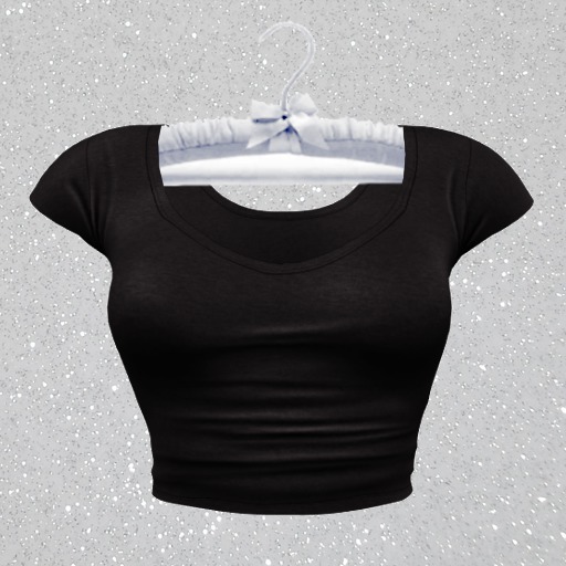 .:WinTeRwooD Designs:.Crop Top-Black