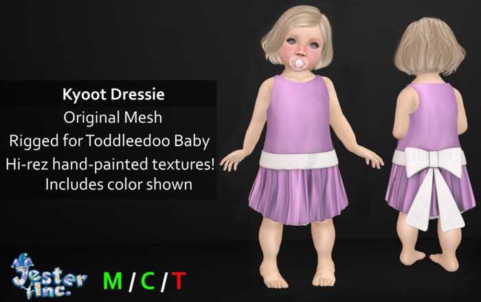 [Jester Inc.] Kyoot Dressie Pink - BOXED