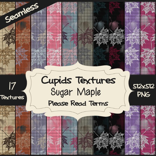 *Cupids Textures * 17 SUGAR MAPLE