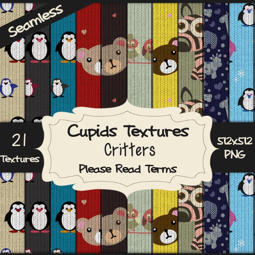 *Cupids Textures * 21 CRITTERS