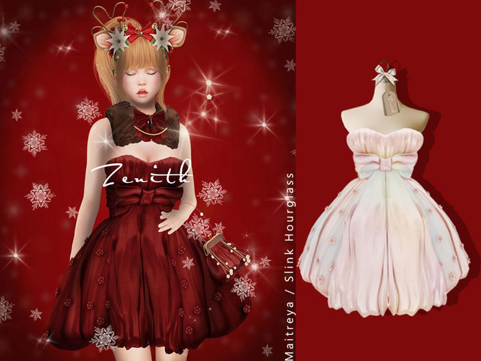 =Zenith=Short Prom Dresses (Rose)