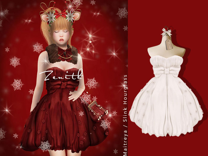 =Zenith=Short Prom Dresses (Snow)
