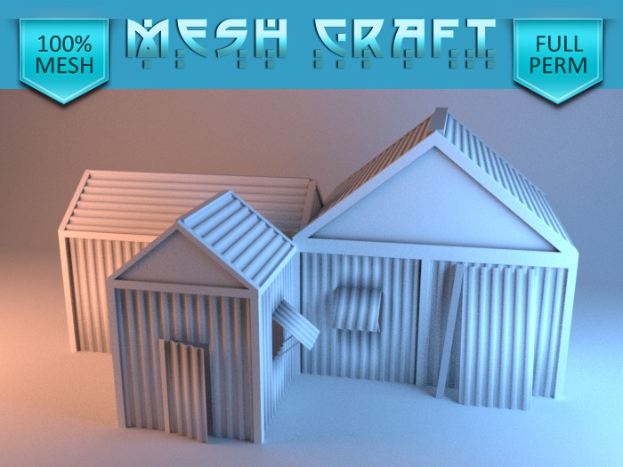 Dystopian Style Builders Pack - Full Perm
