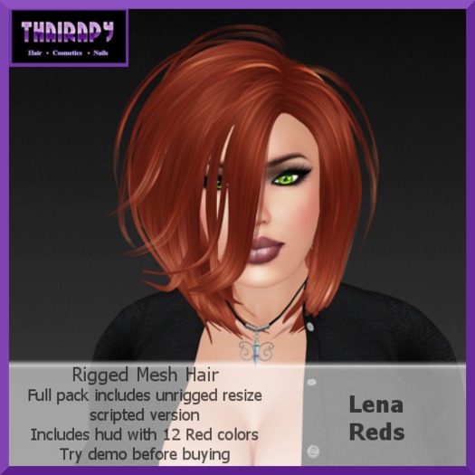 tHAIRapy Lena Hair Reds - Wear