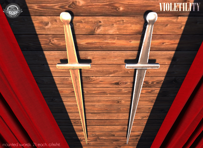 Violetility - Mounted Swords