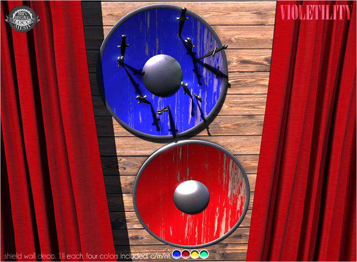 Violetility - Shield Wall Deco