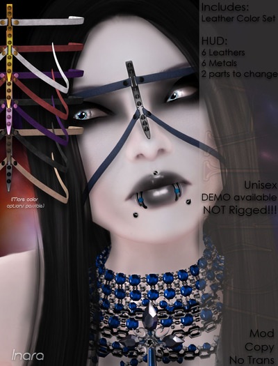 +XAnSA+ Face Straps - Inara *DEMO*