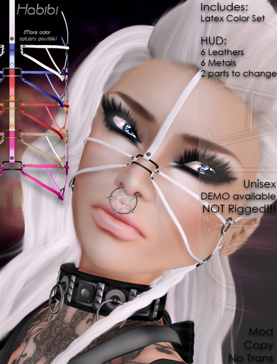 +XAnSA+ Face Straps - Habibi *DEMO*