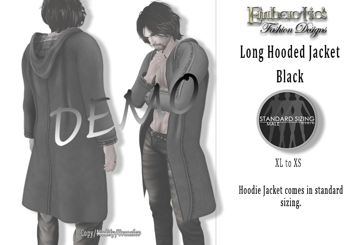 DEMO ~ Long Hooded Jacket ~